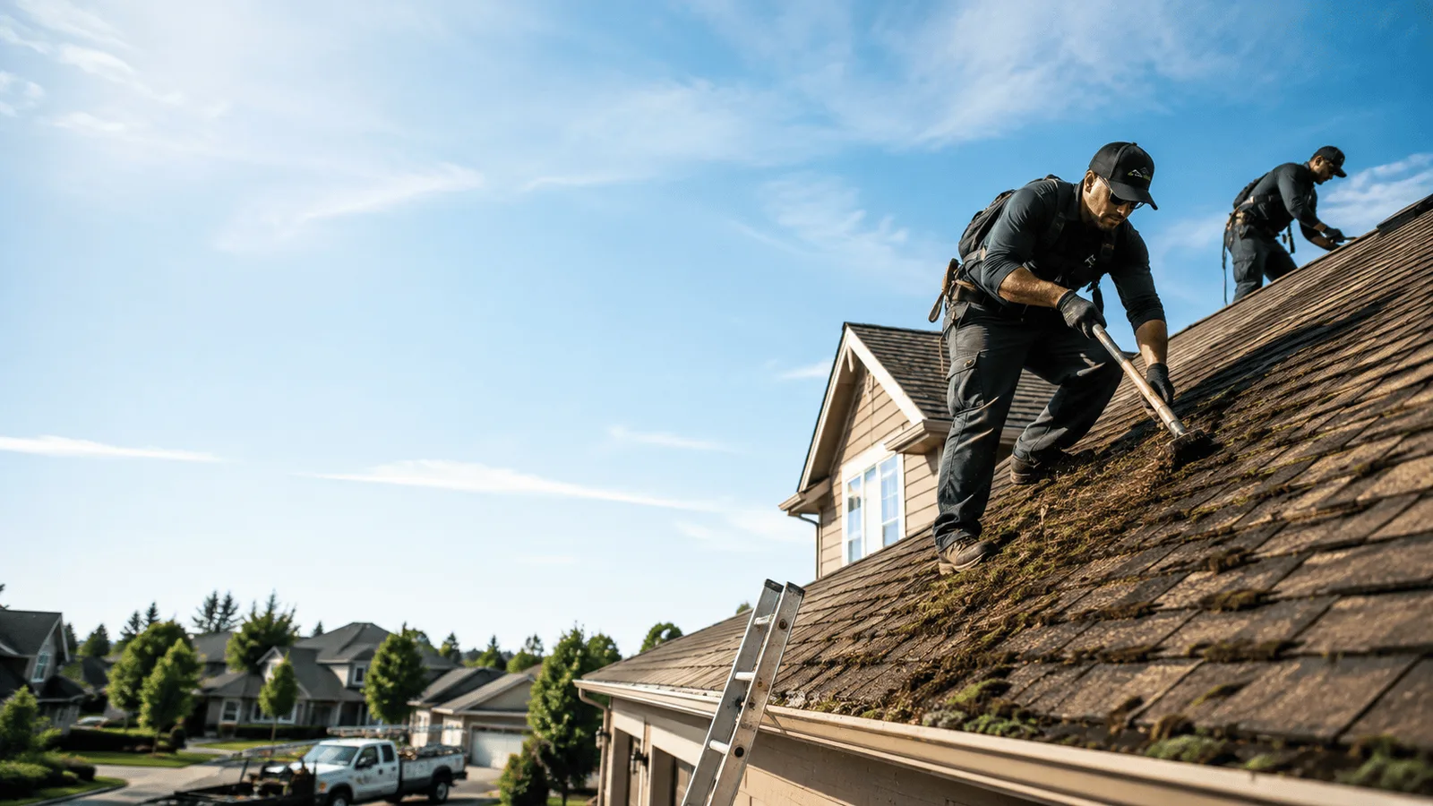 Roof Moss Removal in Concord, CA near me